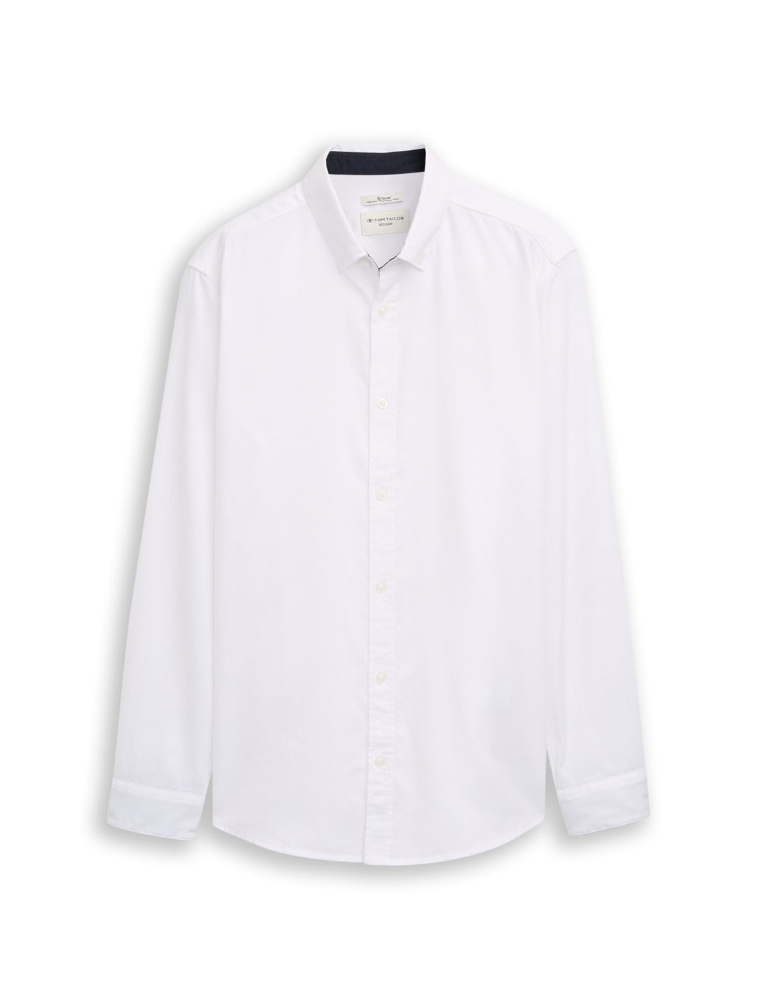 Regular fit shirt in poplin - White