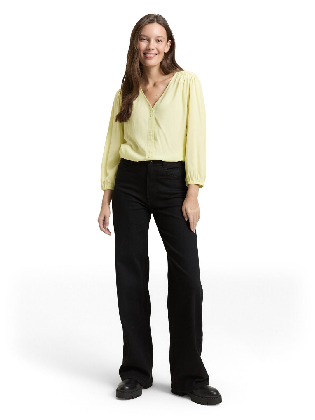 Viscose blouse - Light Yellow