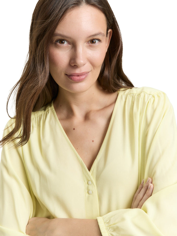 Viscose blouse - Light Yellow