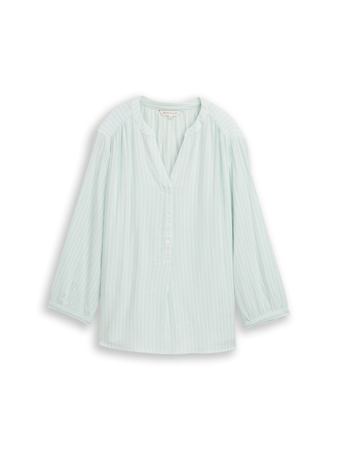 Blouse with striped pattern - Light Blue
