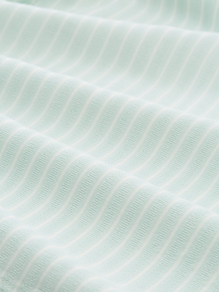 Blouse with striped pattern - Light Blue