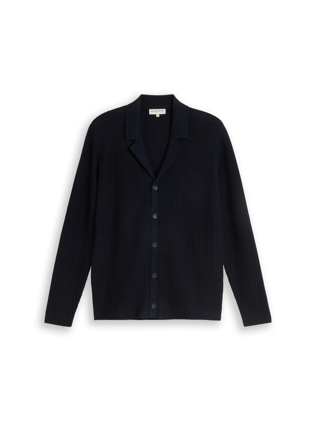 Structured Knit Polo Jacket - Sky Captain Blue