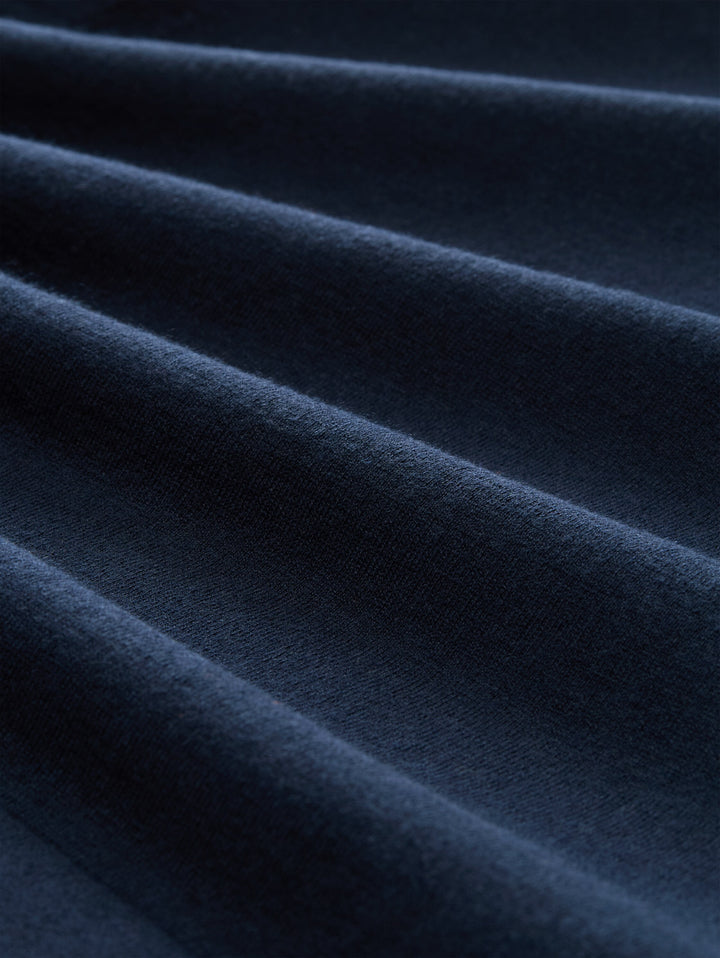 Knit Silk Blend Cardigan - Sky Captain Blue