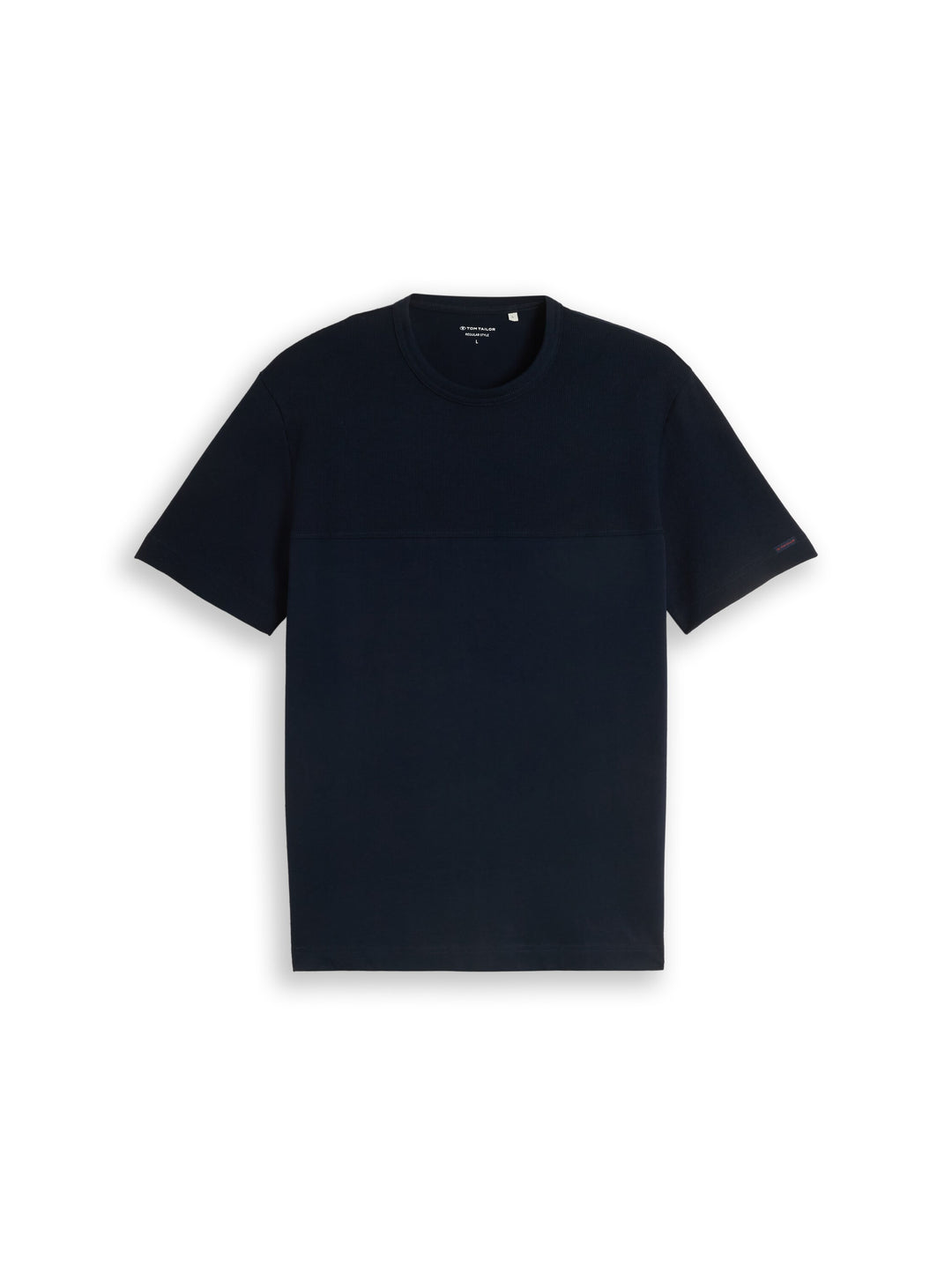 Structured Cutline T-Shirt - Sky Captain Blue