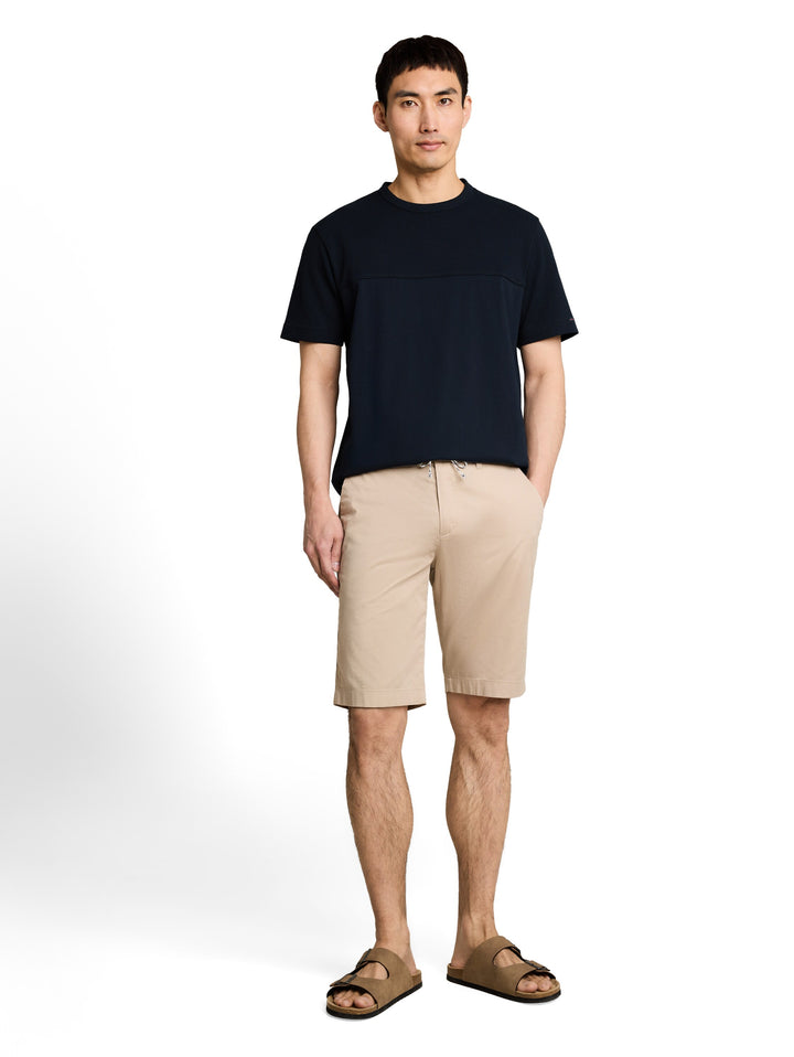 Structured Cutline T-Shirt - Sky Captain Blue