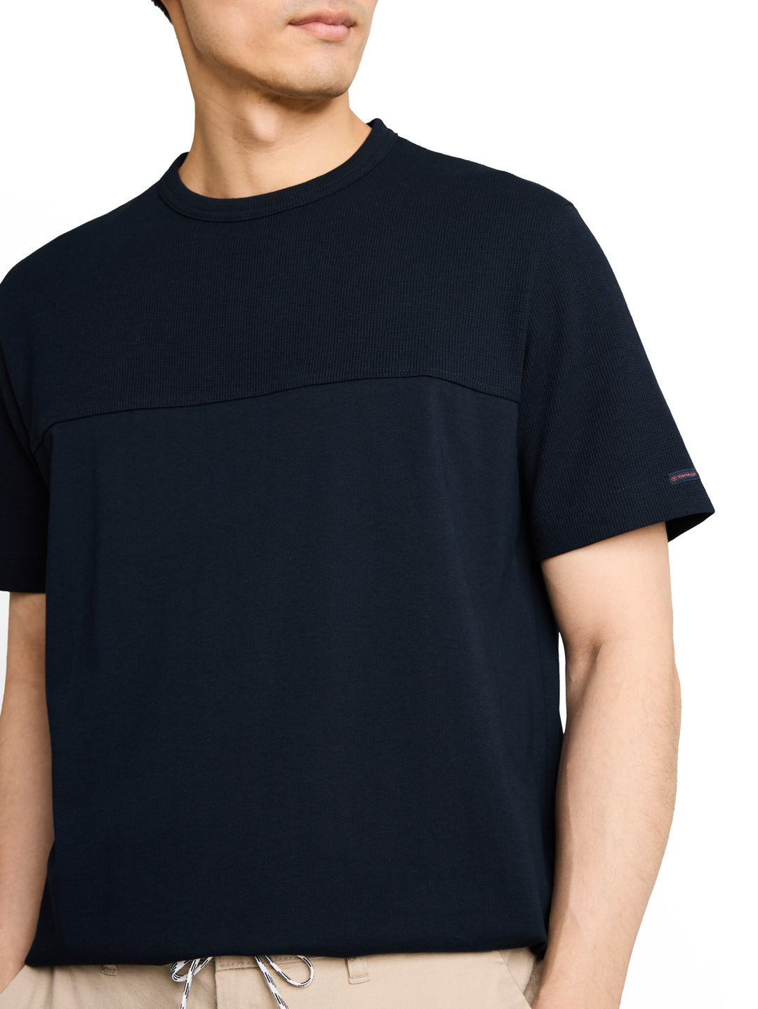 Structured Cutline T-Shirt - Sky Captain Blue