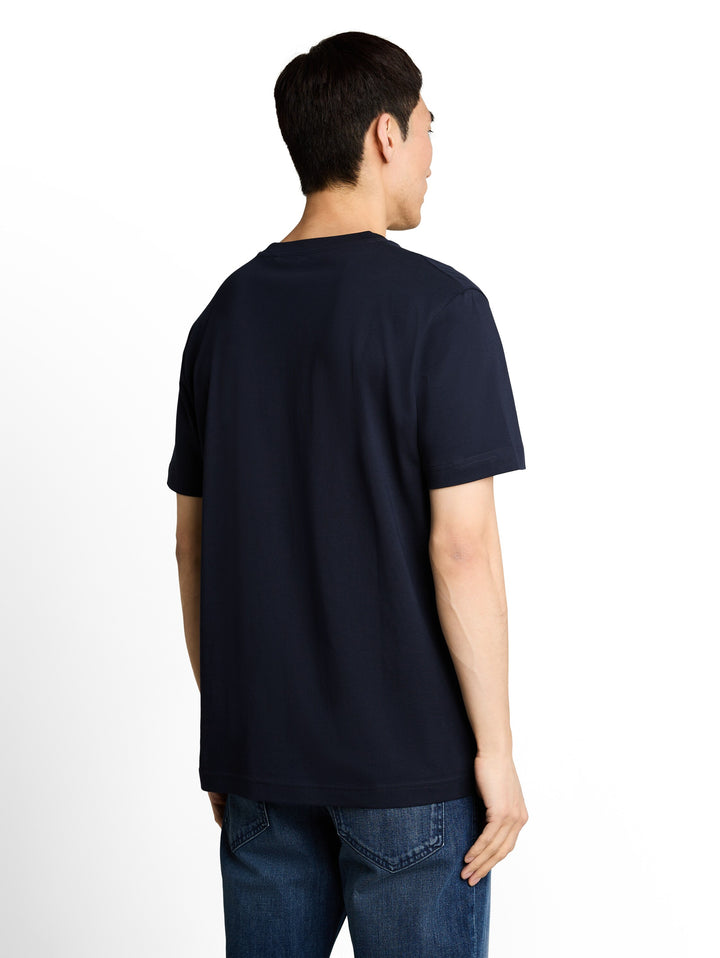 Printed T-Shirt - Sky Captain Blue