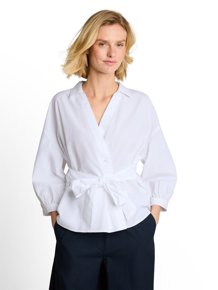 Blouse Wrap Style - White