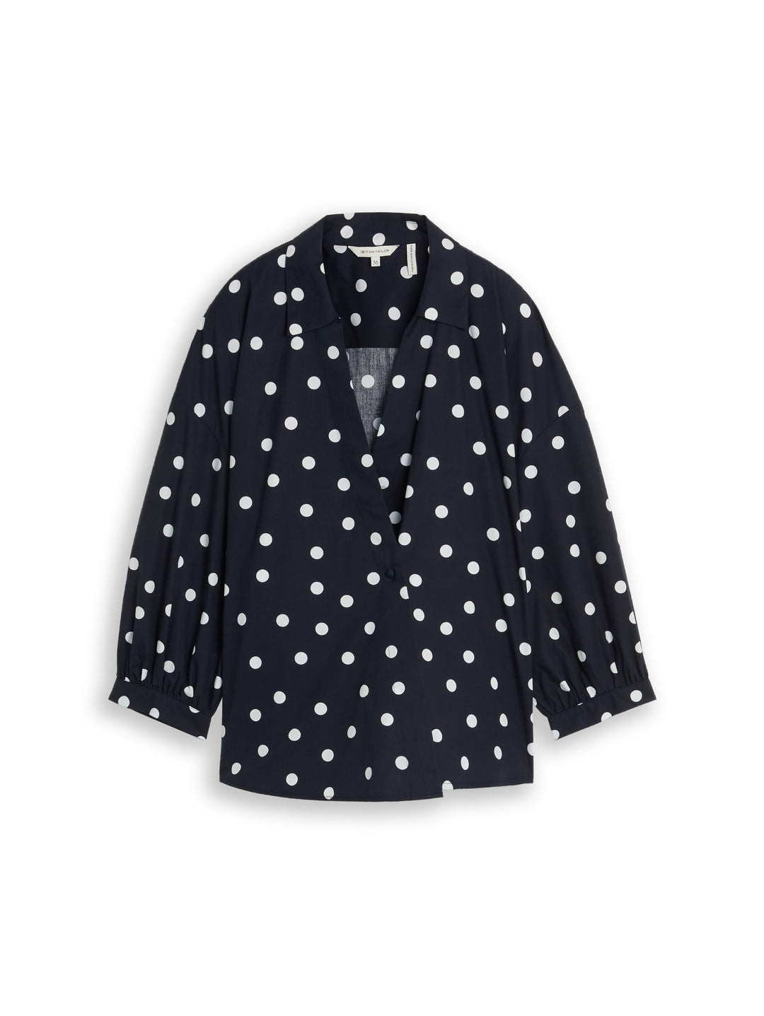 Blouse Wrap Style - Navy Big Dot Design