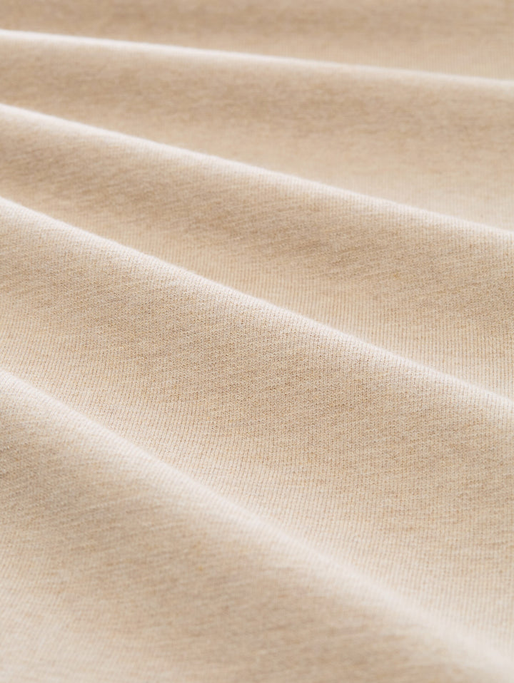 Knit Pant Silk Blend - Gravel Beige Melange