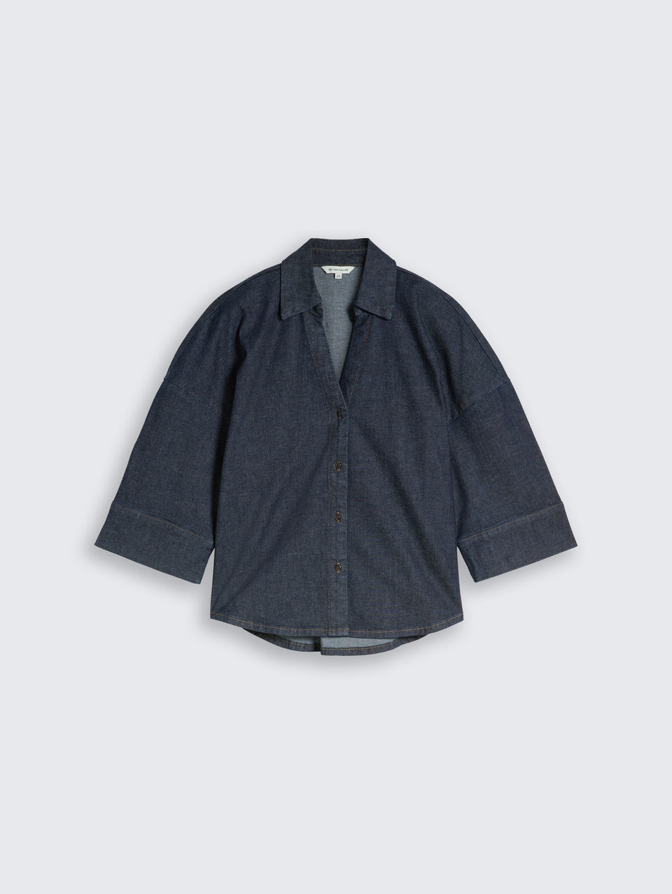 Denim Blouse - Blue Rinse Denim