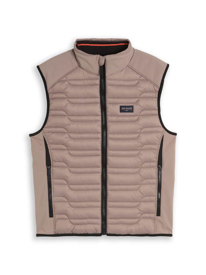 Hybrid Vest - Driftwood Taupe