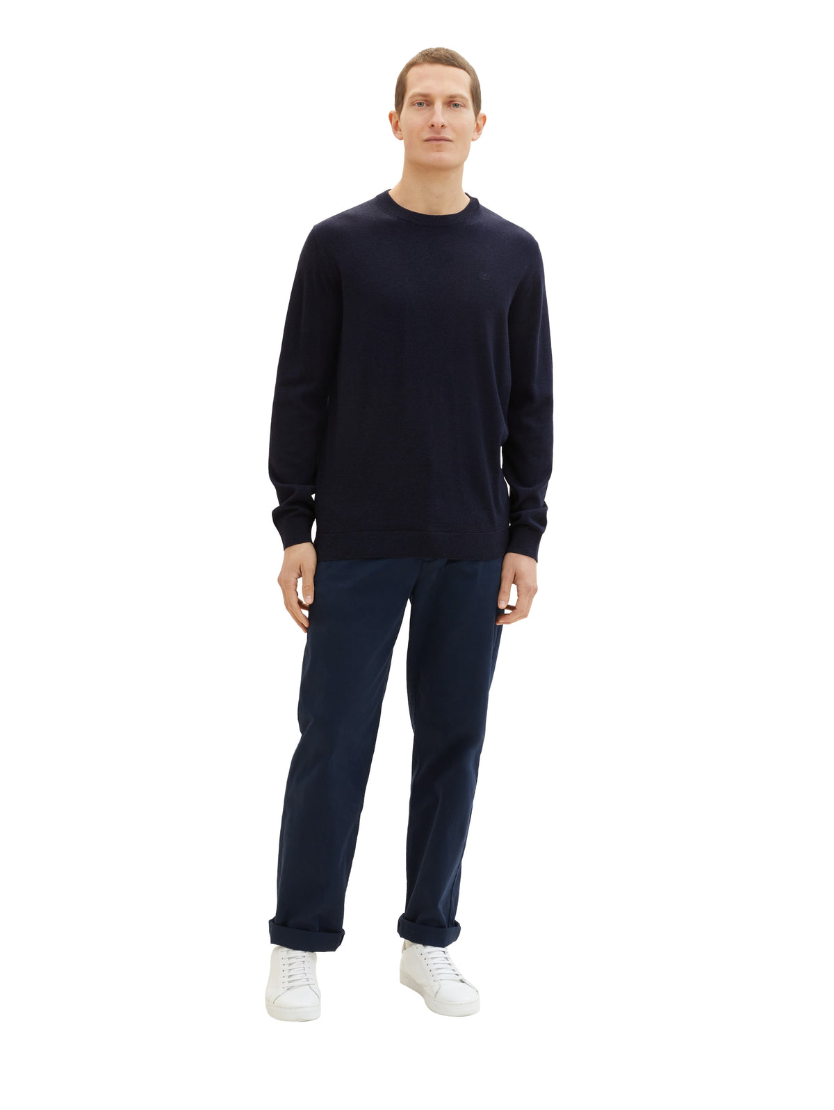 Basic Crewneck Knit - Blue