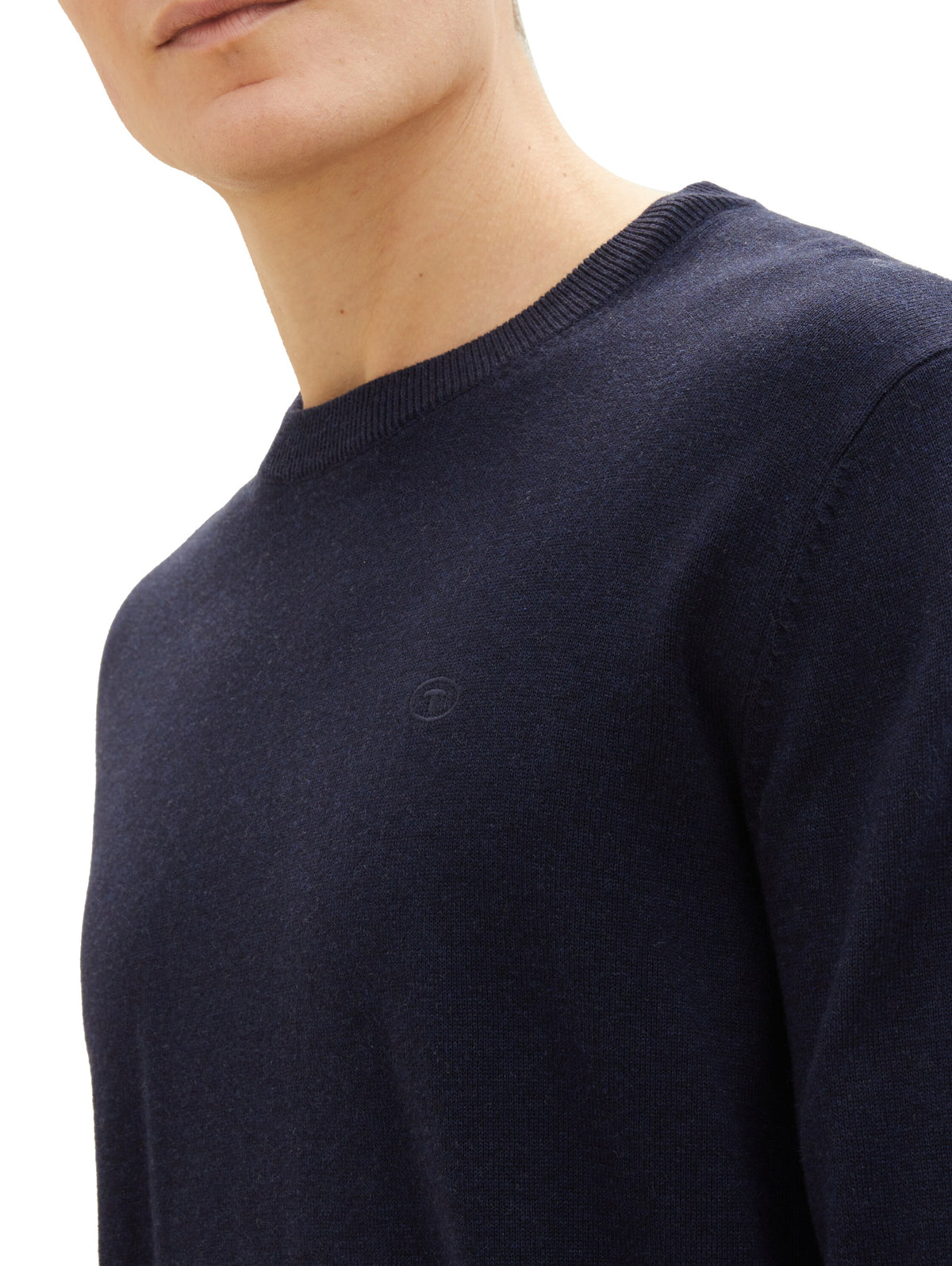 Basic Crewneck Knit - Blue