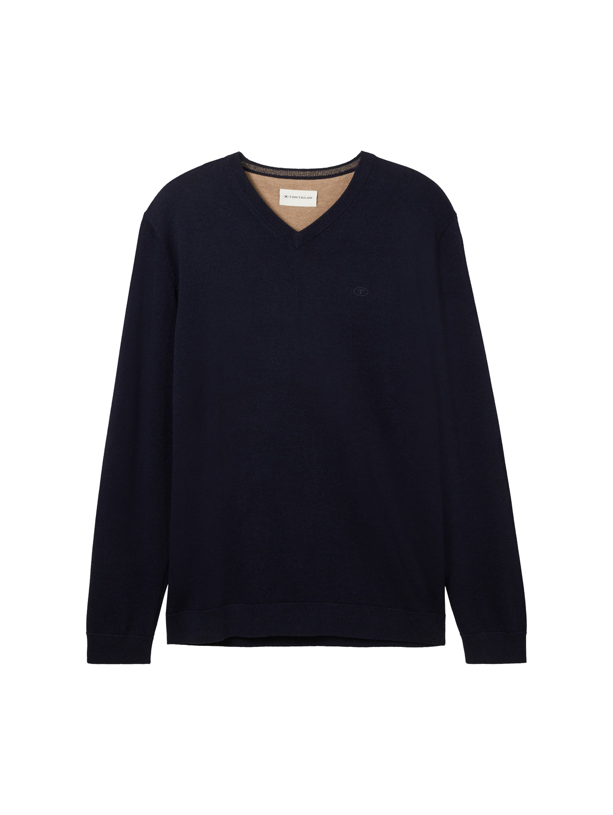 Basic V-Neck Knit - Sky Blue