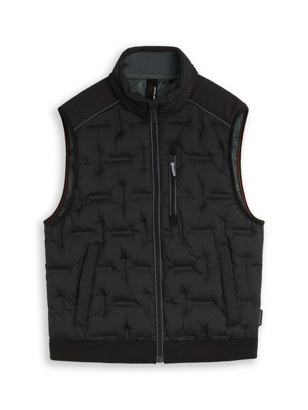 Decorative Hybrid Vest - Black