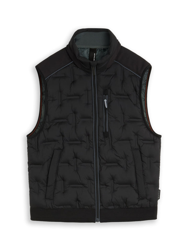 Decorative Hybrid Vest - Black