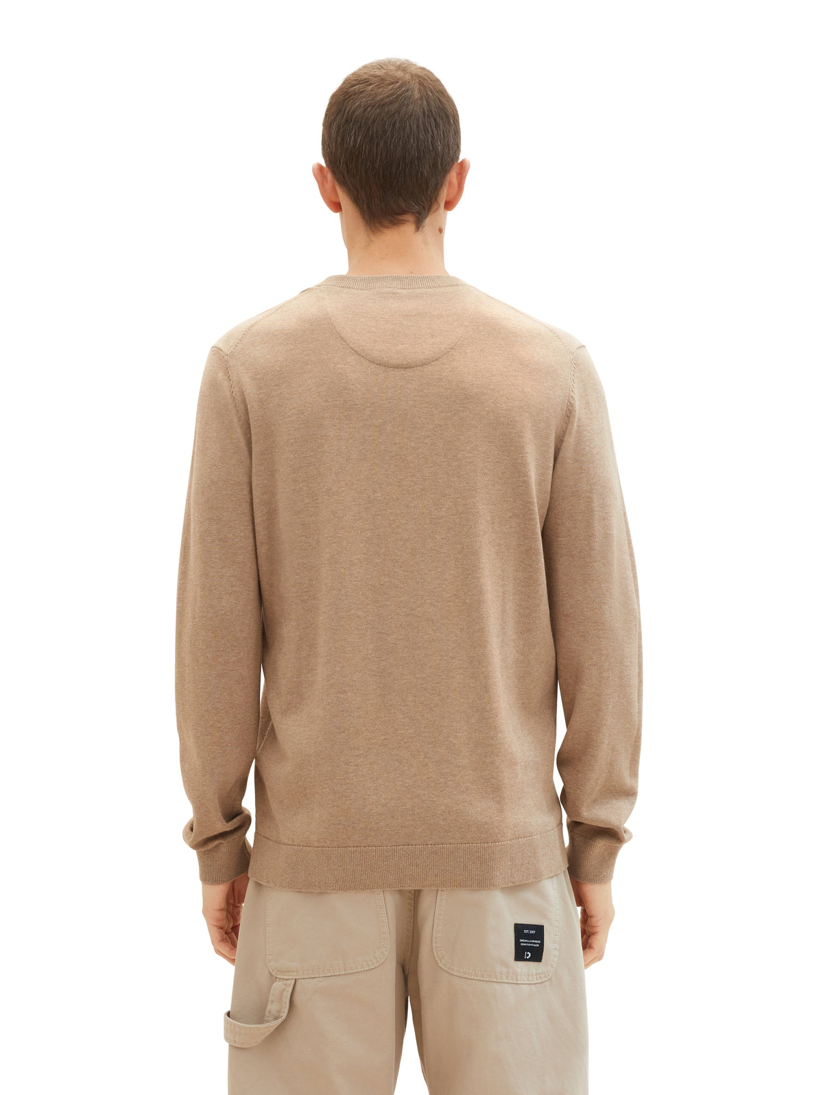 Basic Crewneck Knit - Brown