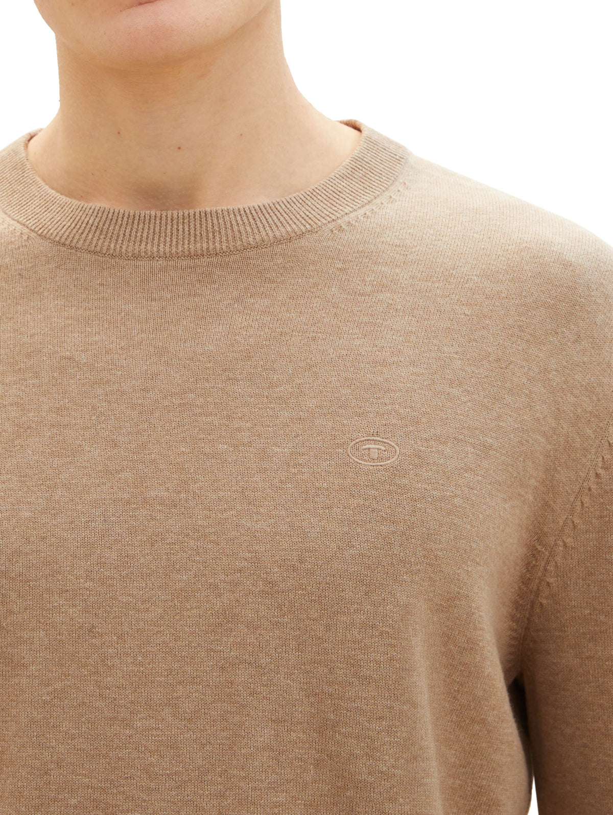Basic Crewneck Knit - Brown