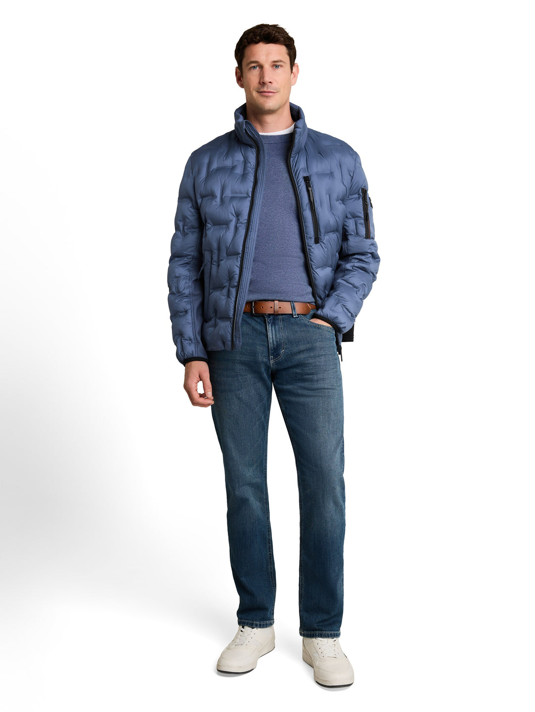 Decorative Hybrid Jacket - Vintage Indigo Blue