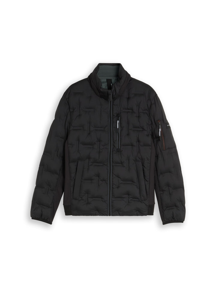 Decorative Hybrid Jacket - Black