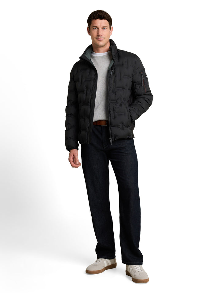 Decorative Hybrid Jacket - Black