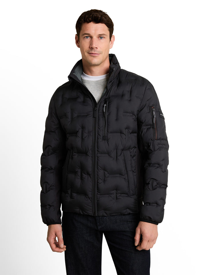Decorative Hybrid Jacket - Black