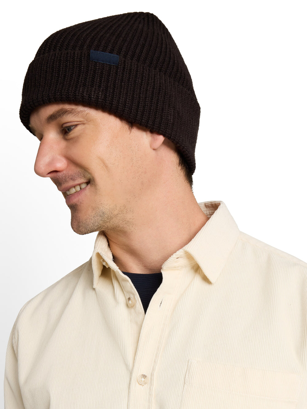 Cosy Rib Beanie Knit - Dark Chocolate Brown