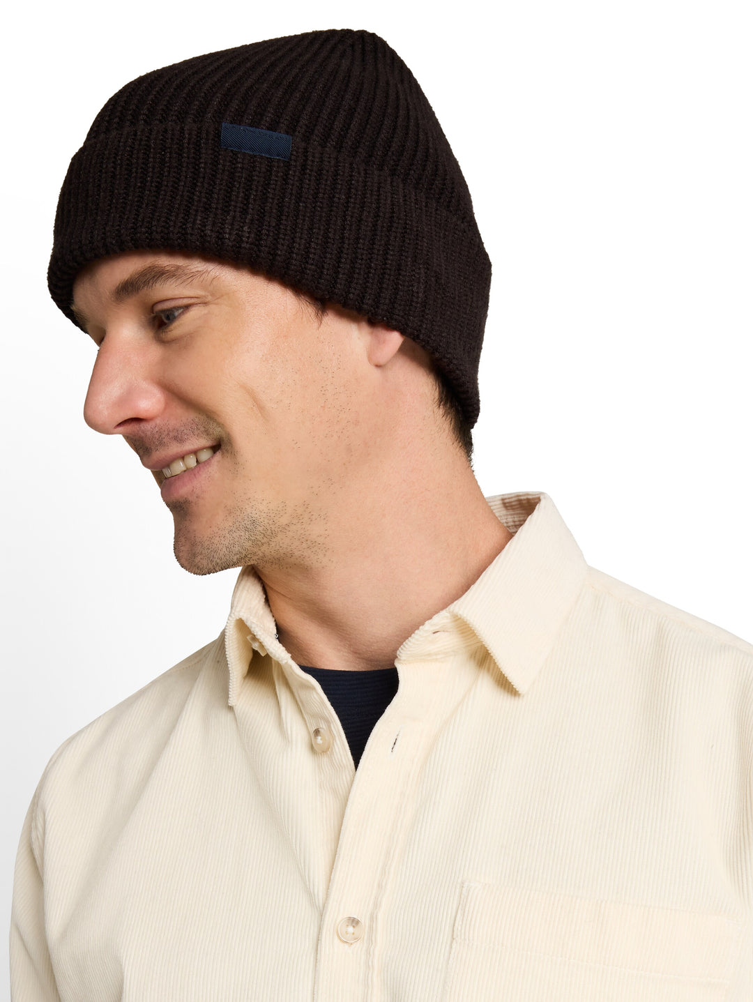 Cosy Rib Beanie Knit - Dark Chocolate Brown