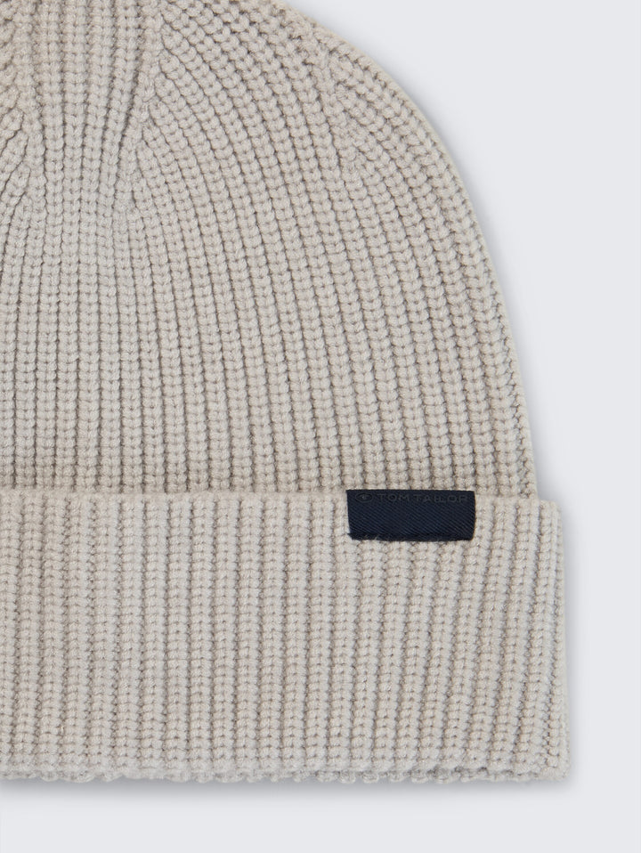 Cosy Rib Beanie Knit - Dark Chocolate Brown