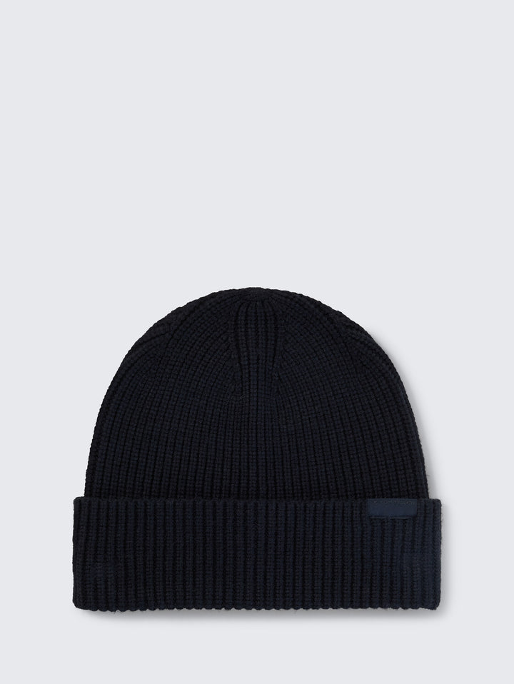 Cosy Rib Beanie Knit - Sky Captain Blue