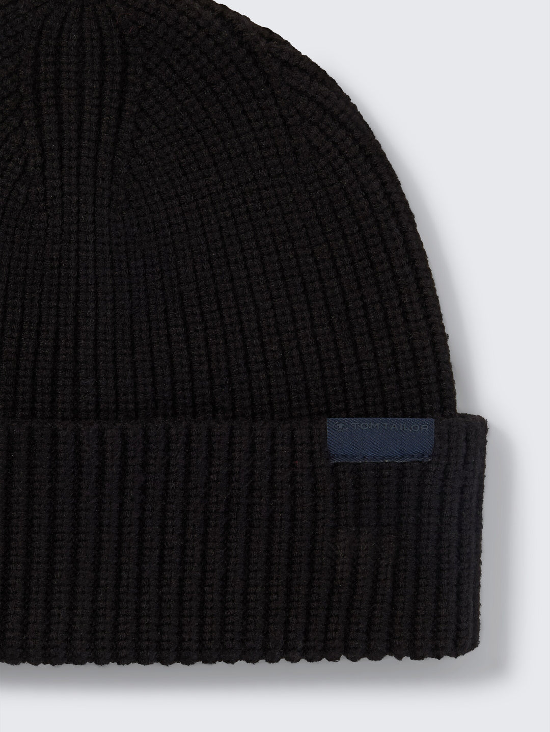 Cosy Rib Beanie Knit - Black