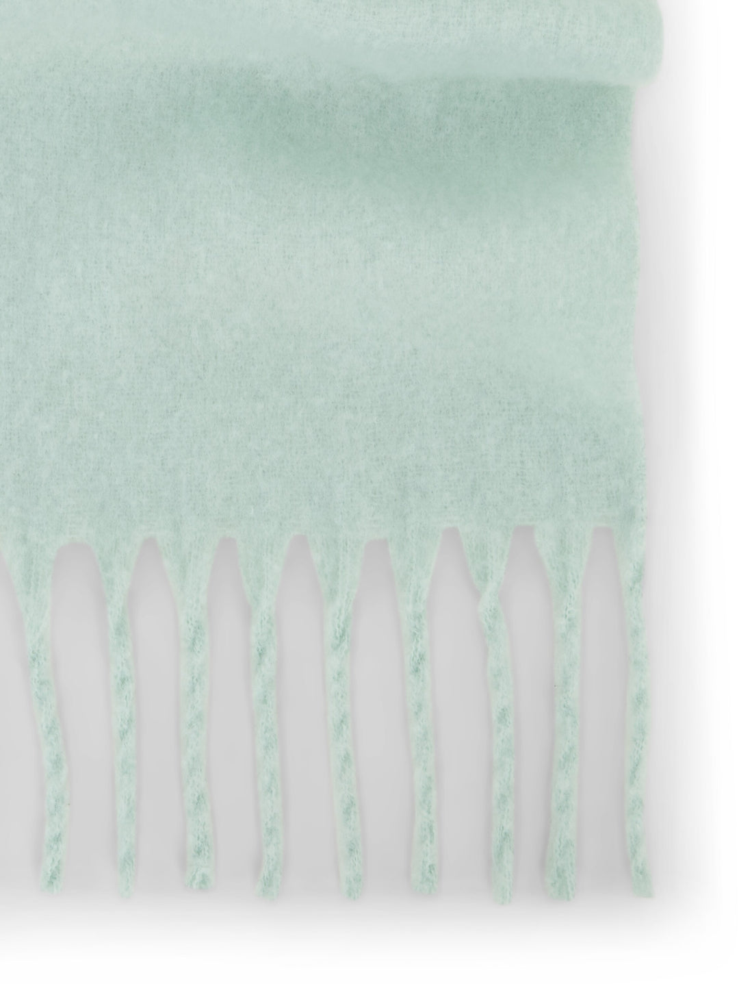 Cozy Brushed Scarf - Dusty Light Green