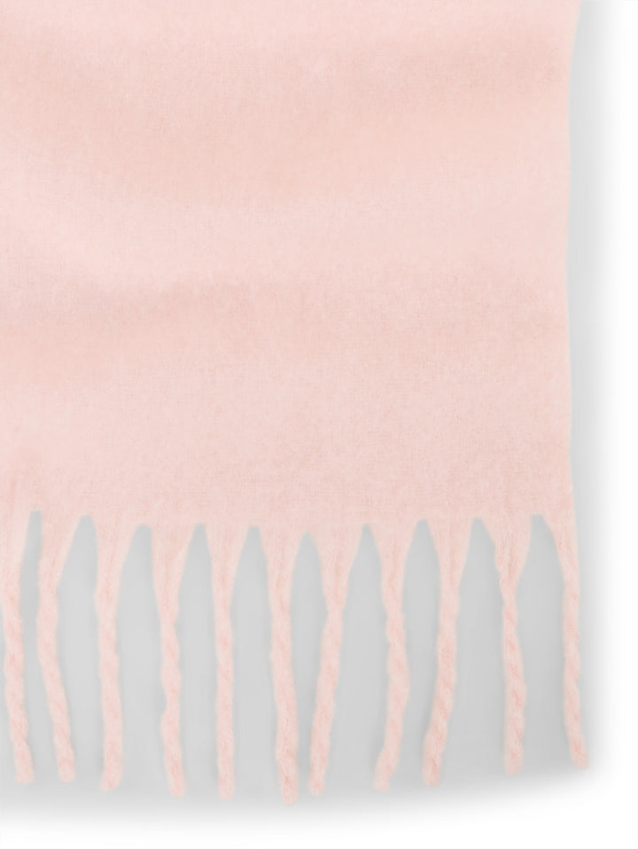 Cozy Brushed Scarf - Light Pastel Pink