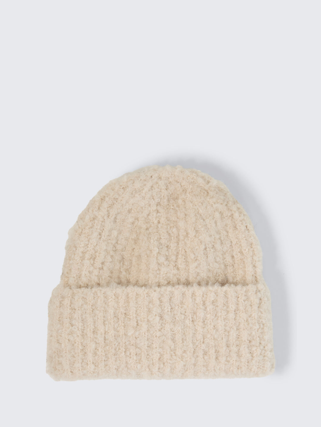 Bouclé Beanie - Whisper Offwhite Melange