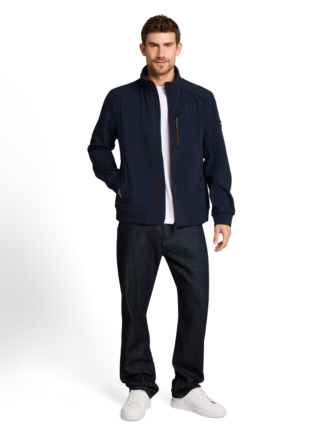 Stand-Up Softshell Jacket - Sky Captain Blue