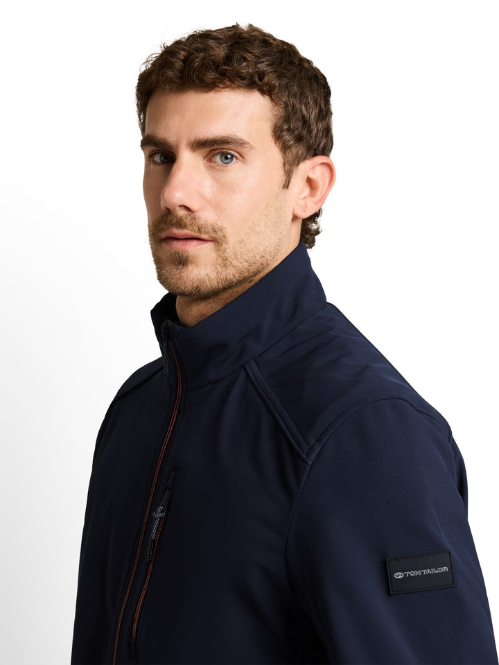 Stand-Up Softshell Jacket - Sky Captain Blue