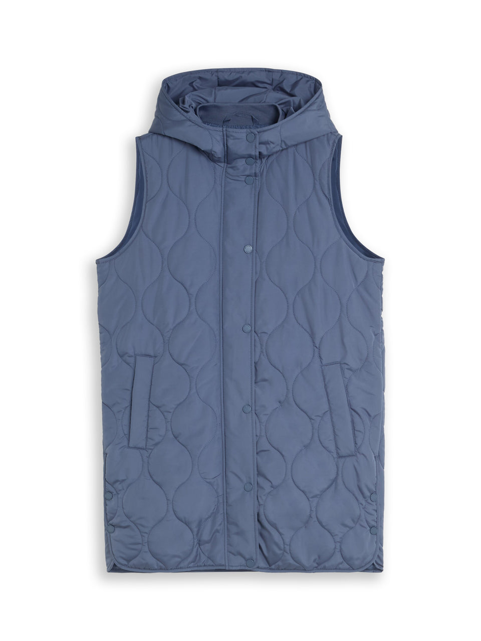 Quilted Lightweight Vest - Vintage Indigo Blue