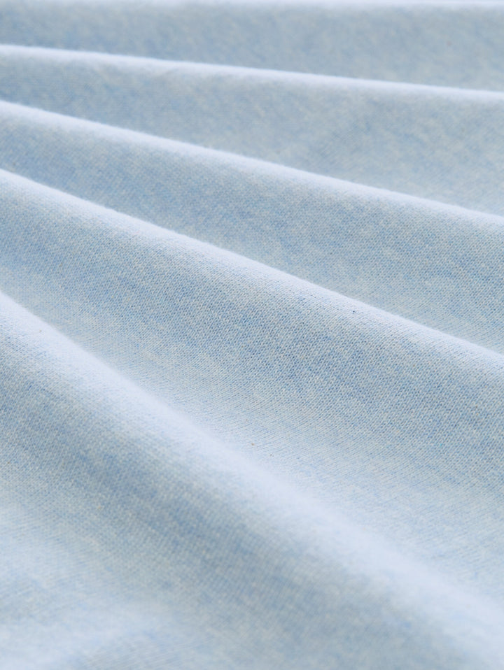 Basic Crewneck Knit - Pale Blue MéLange