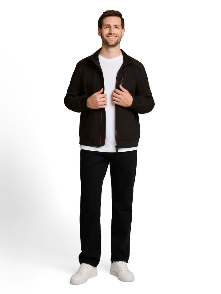 Stand-Up Softshell Jacket - Black