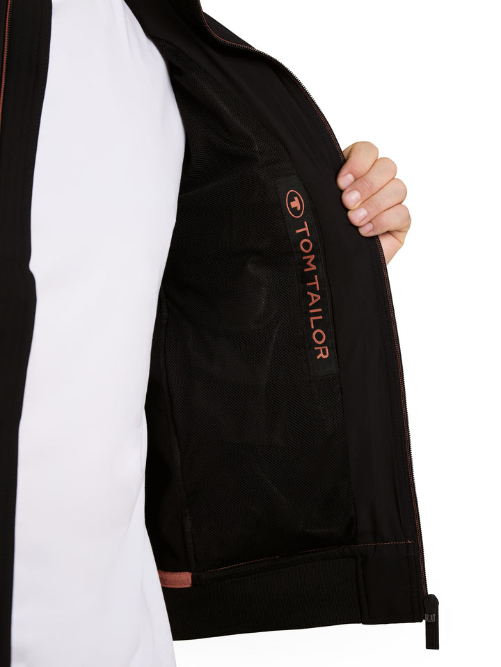 Stand-Up Softshell Jacket - Black