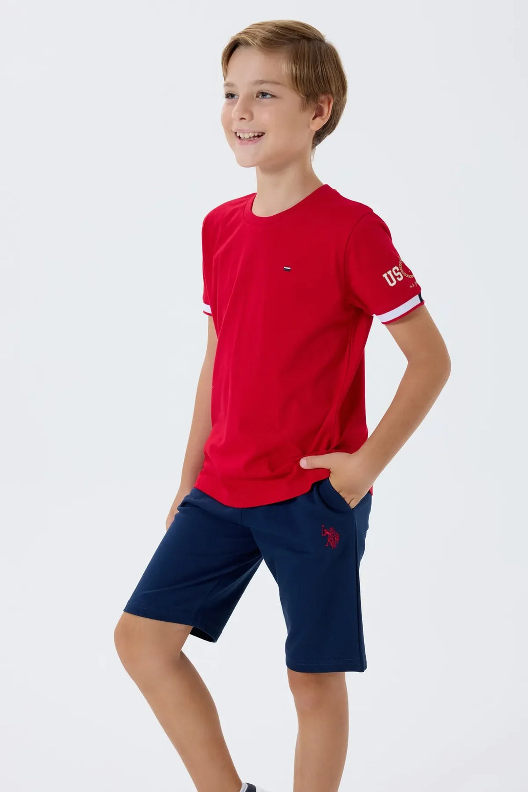 Red Two Pieces Set