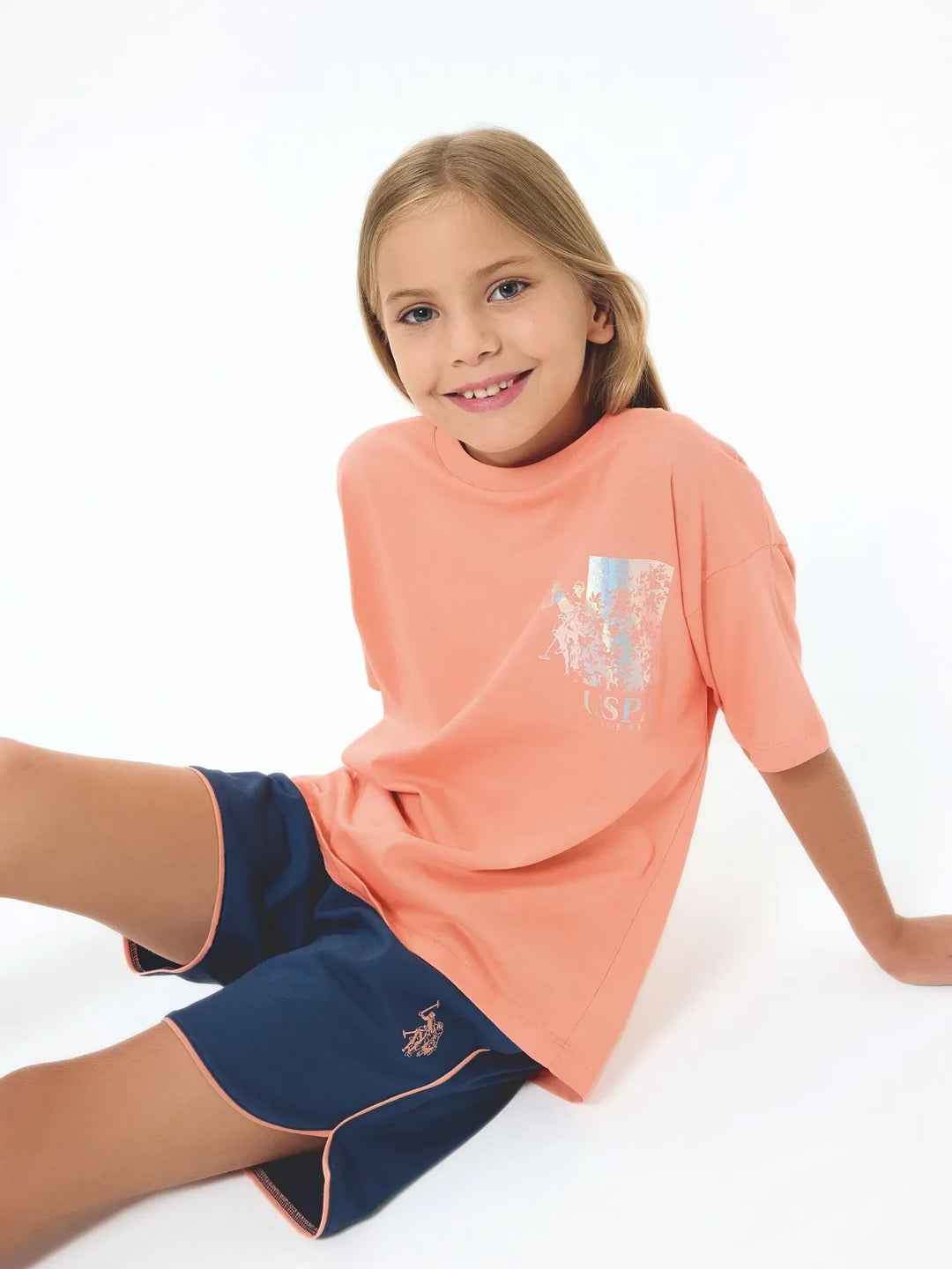 Orange Two Pieces Set