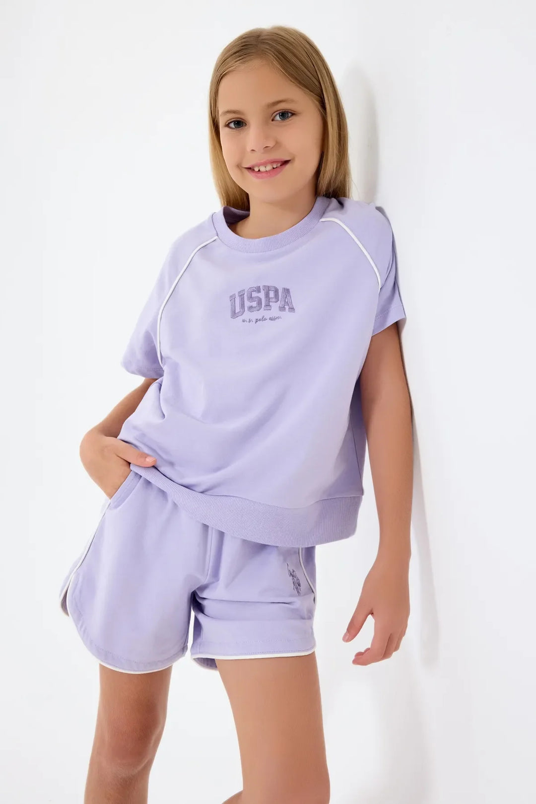 Light Lilac Two Pieces Set