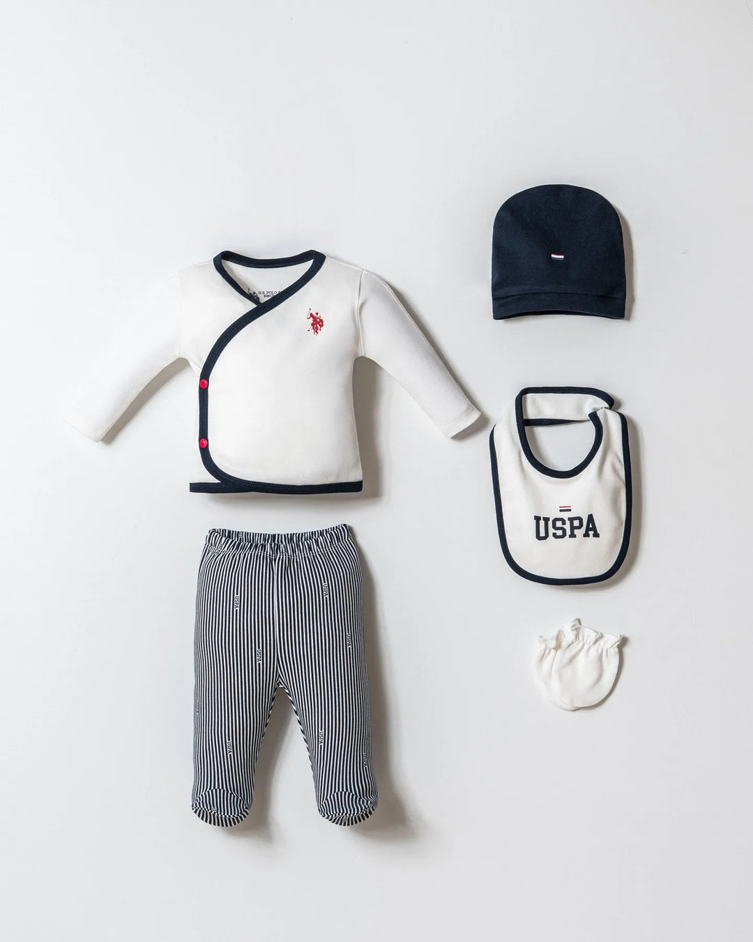 White 5 Pieces Set