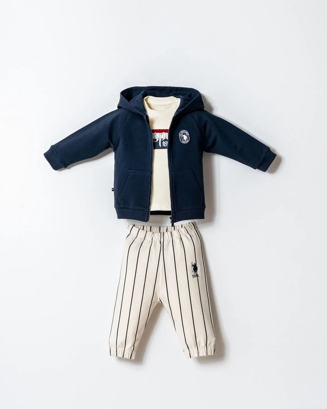 Navy Three Pieces Set