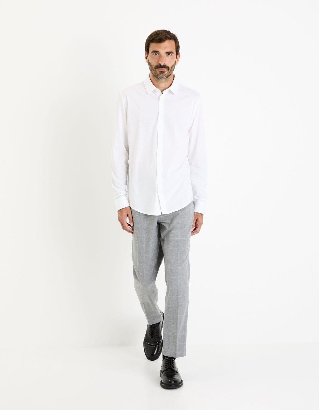 Long Sleeves Shirts - White