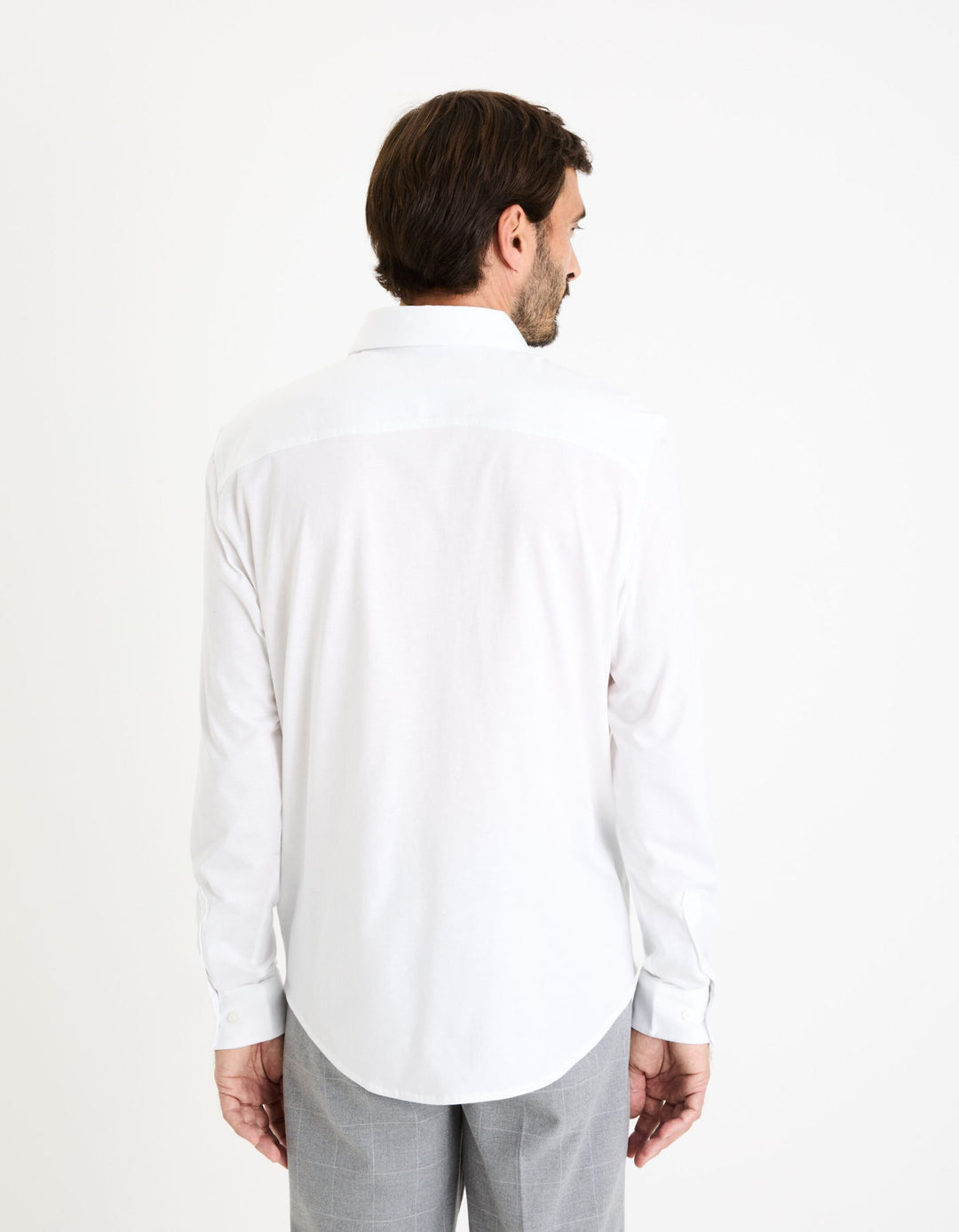 Long Sleeves Shirts - White