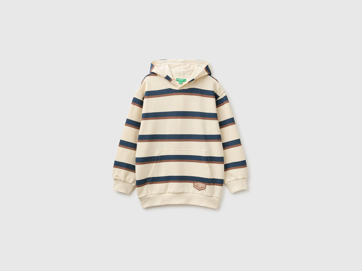 Sweatshirt With Hat M/L - Multicolor