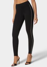 HIGH WAIST RHINESTONE DETAIL PDR LEGGING